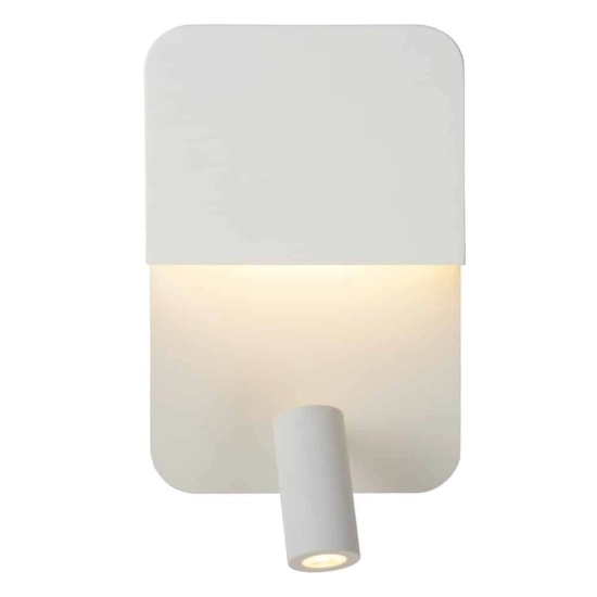 Kinkiet BOXER LED 3000K With USB charging point biały 79200/08/31 Lucide - zdjęcie dodatkowe 3